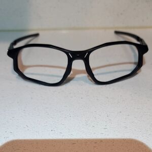 Oakley Black Geometric Eyewear